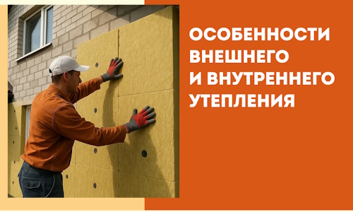 Какие особенности внешнего и внутреннего утепления в Азове