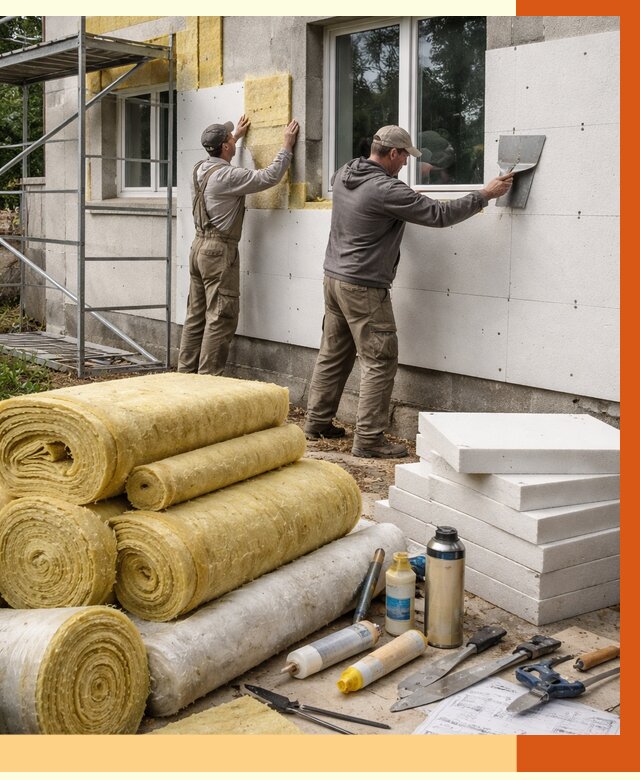 Утепление домов в Азове под ключ от 4313 руб/м2 | Профессионально — ТепломастерАзв