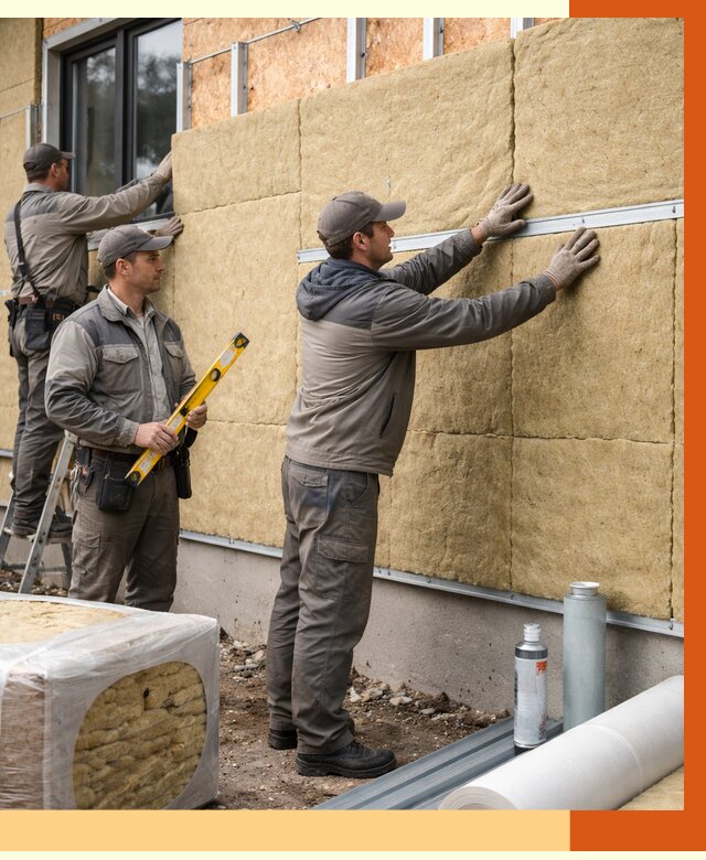 Утепление дома из SIP панелей в Азове от 6367 руб./м² под ключ | ТепломастерАзв