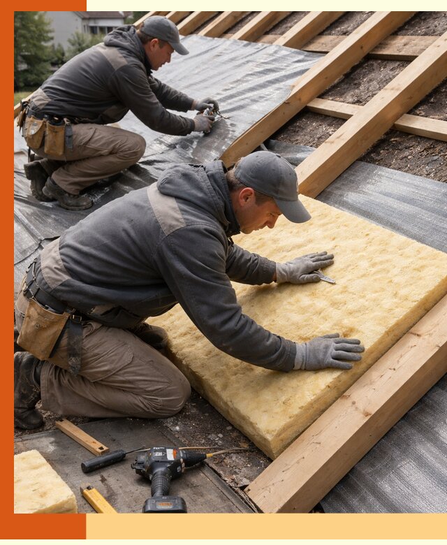 Профессиональное утепление крыши в Азове качественно и надежно