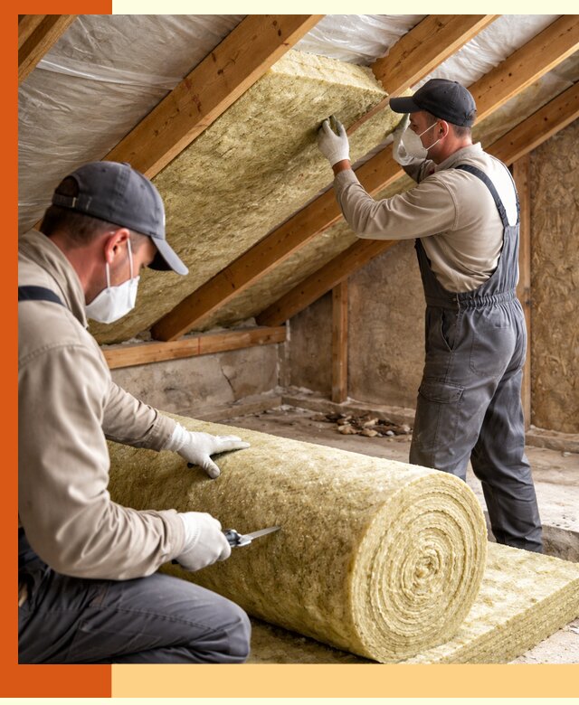 Утепление чердака минватой быстро и качественно в Азове