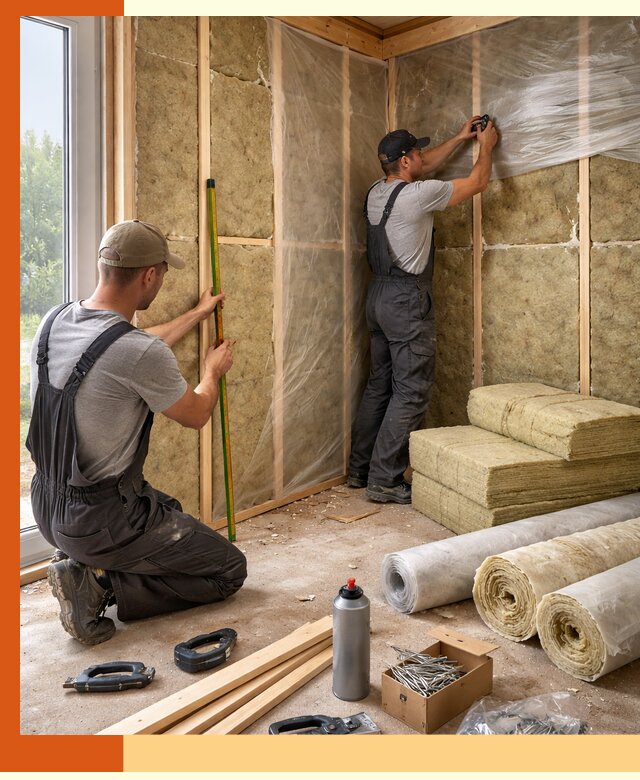 Профессиональное утепление веранды и крыльца в Азове