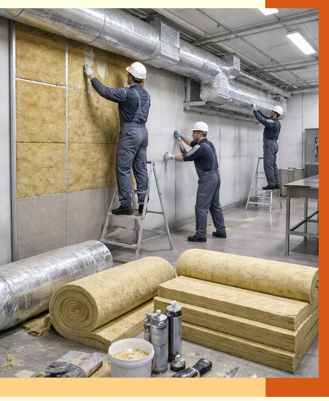 Утепление пищевого цеха в Азове от 12836 руб./м² — комплексно под ключ | ТепломастерАзв