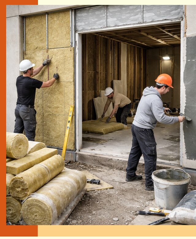 Утепление торгового павильона в Азове — качественно и энергоэффективно