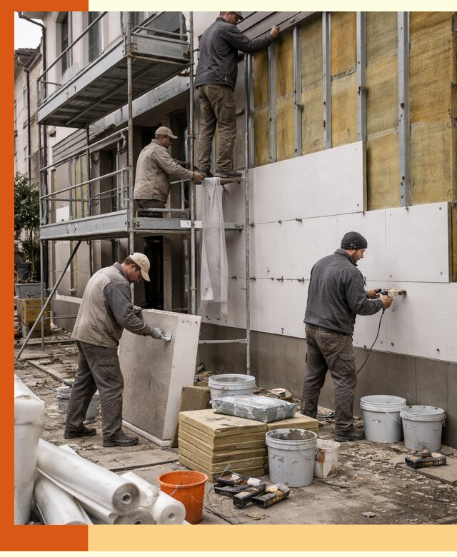 Утепление гостиницы под ключ в Азове с гарантией качества