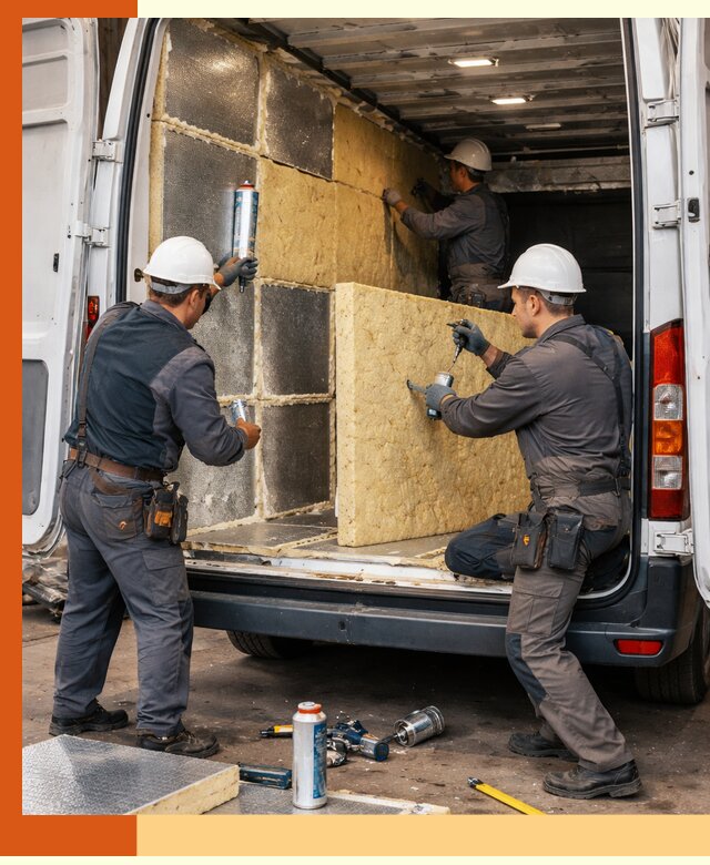 Утепление фургона-рефрижератора в Азове для сохранения температуры