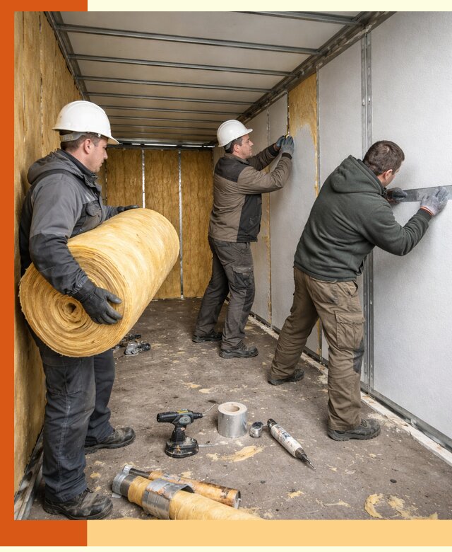 Утепление рефрижераторного контейнера в Азове профессионально и надежно
