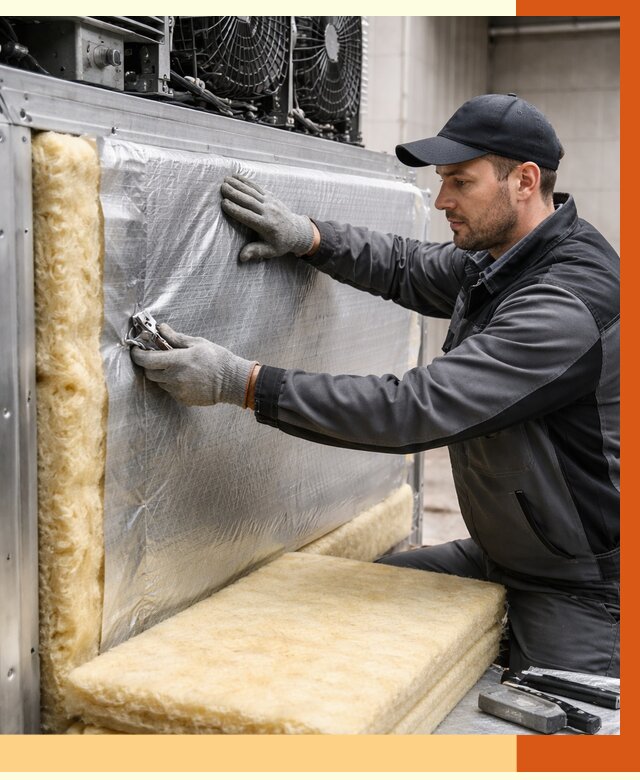 Утепление холодильного агрегата в Азове от 8729 руб. под ключ | ТепломастерАзв