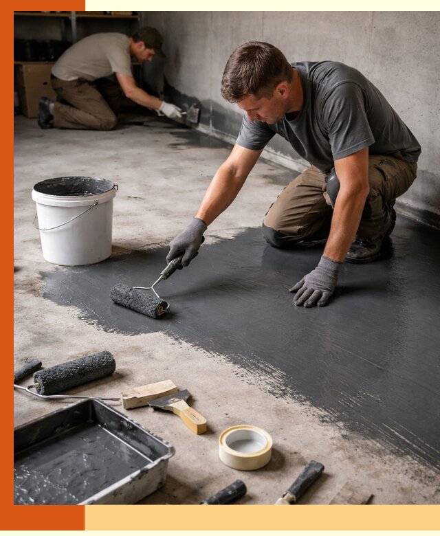 Гидроизоляция гаражного пола в Азове — надежная защита от влаги