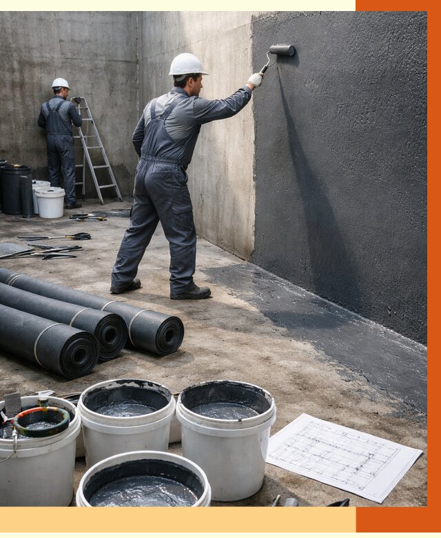 Гидроизоляция резервуара в Азове от 123228 руб. под ключ | ТепломастерАзв