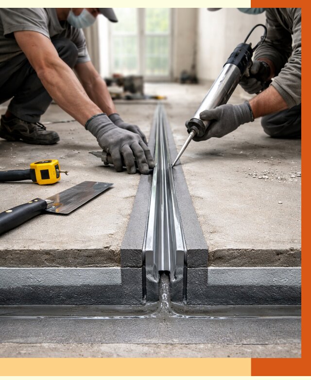 Гидроизоляция деформационного шва в Азове от 7702 руб. под ключ | ТепломастерАзв