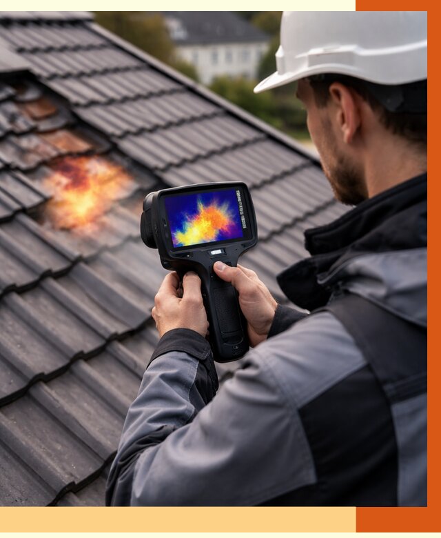 Тепловизионное обследование кровли в Азове от 4621 руб. — ТепломастерАзв под ключ