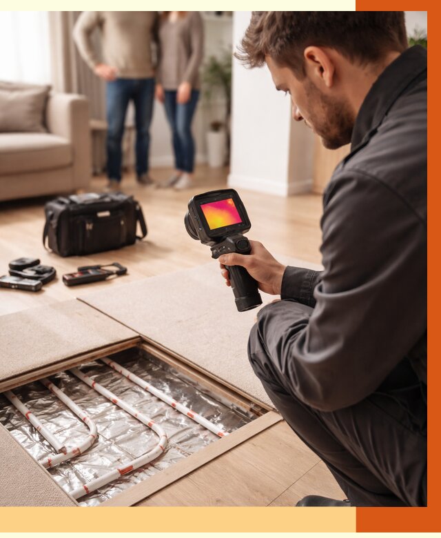 Тепловизионное обследование теплого пола в Азове от 4621 руб. — ТепломастерАзв