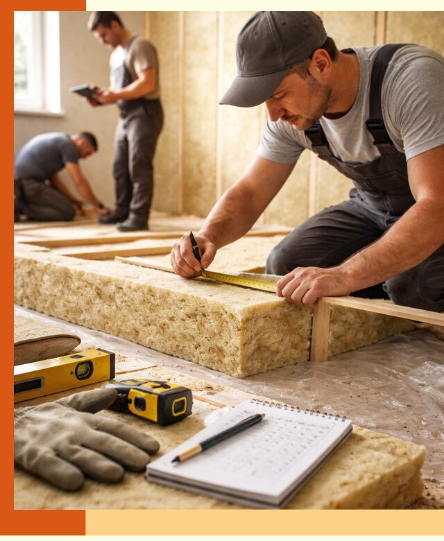 Расчет толщины утеплителя для зданий и помещений в Азове