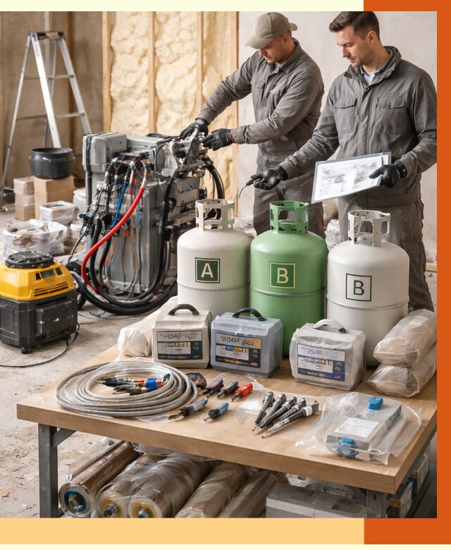 Продажа компонентов ППУ с консультацией в Азове от 4313 руб. | ТепломастерАзв