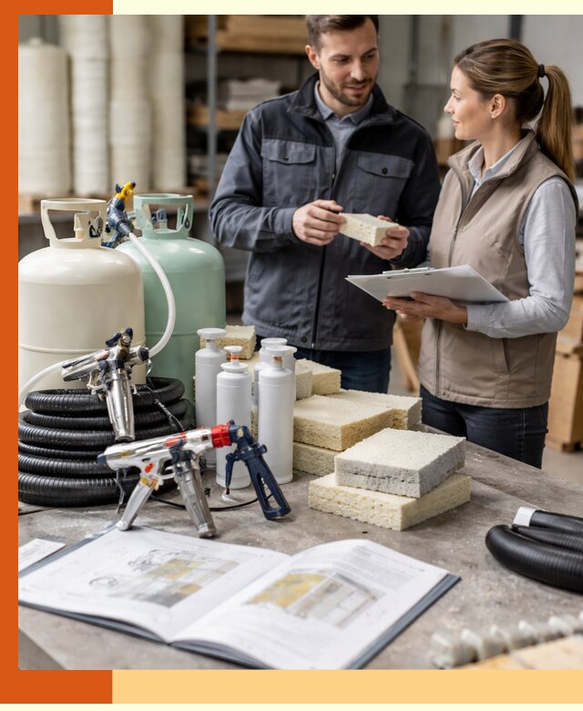 Продажа компонентов ППУ с профессиональной консультацией в Азове